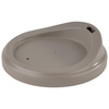 Couvercle pour gobelets réutilisables TO GO, brun, 8,5x2,5 cm | APS 66915