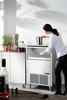Machine à glaçons 90 kg/24h, capacité 42 kg, refroidissement par air | ARCTIC 271360
