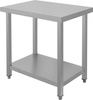 Table de travail centrale vissée avec étagère 80x50x85 cm | YATO YG-08990