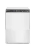 Lave-vaisselle professionnel Doppio avec doseur de détergent et pompe de vidange, panier 50x50 cm, 3,4/4,9 kW, 230/400 V | HENDI 237366