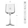 Verres COPA 390 AXIS 390 ml, lot de 6 pièces | KROSNO GLASS F57C978036004100