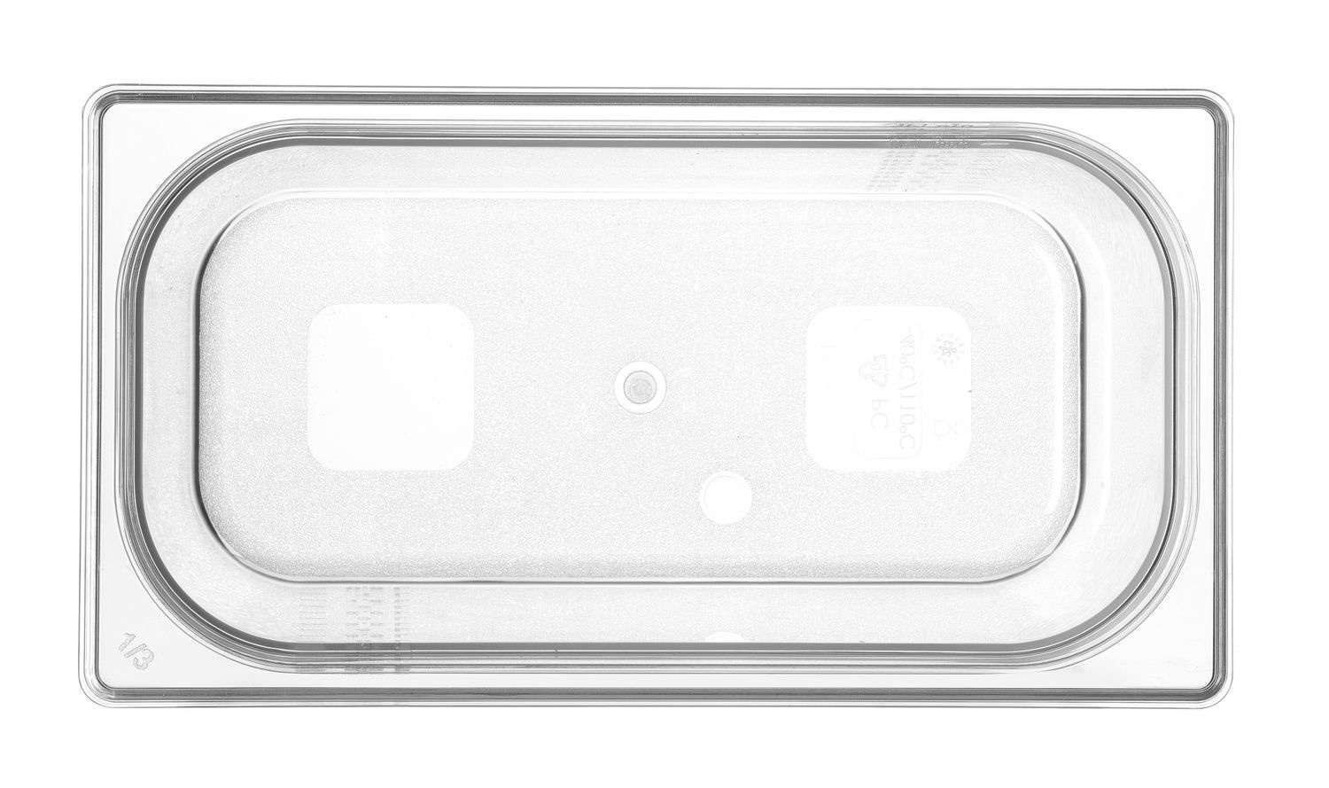 Récipient GN 1/3 prof. 20 cm en polycarbonate | HENDI 861509