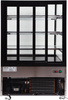 Vitrine réfrigérée noire 400 L | YATO YG-05045