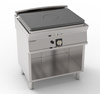 Cuisinière gastronomique à gaz avec plaque solid top et base ouverte | TECNOINOX 713030