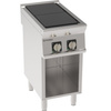 Cuisinière professionnelle électrique 2-plaques | TECNOINOX 716101
