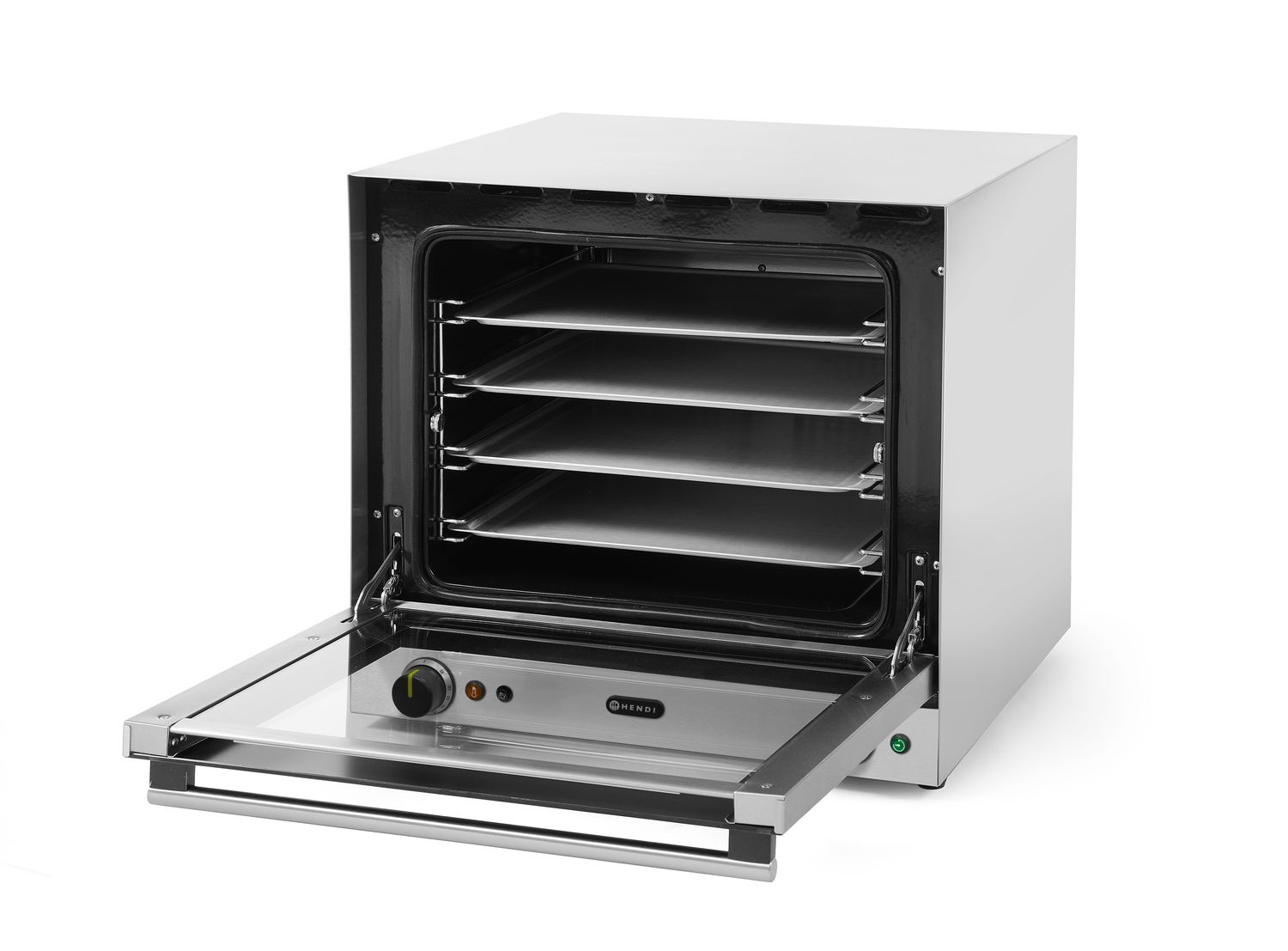 Four à convection avec humidification H90S, 4 plaques 43,8x31,5 cm, 2,67 kW | HENDI 227077