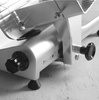 Trancheuse à charcuterie Profi Line 195, épaisseur de coupe 0-12 mm, lame 19,5 cm, 230 V | HENDI 210031