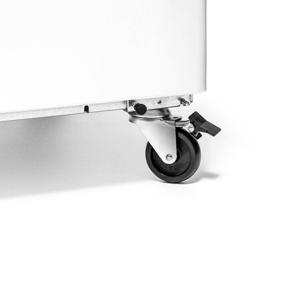 Congélateur bahut avec couvercle plat vitré cap. 394 L | FORGAST FG08500