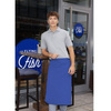 Tablier de serveur bistro basic bleu | KARLOWSKY BBSS 1-6-pièces