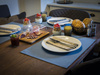 Set de table TIRA, PVC, bleu, 45x33x0.1 cm | APS 60002