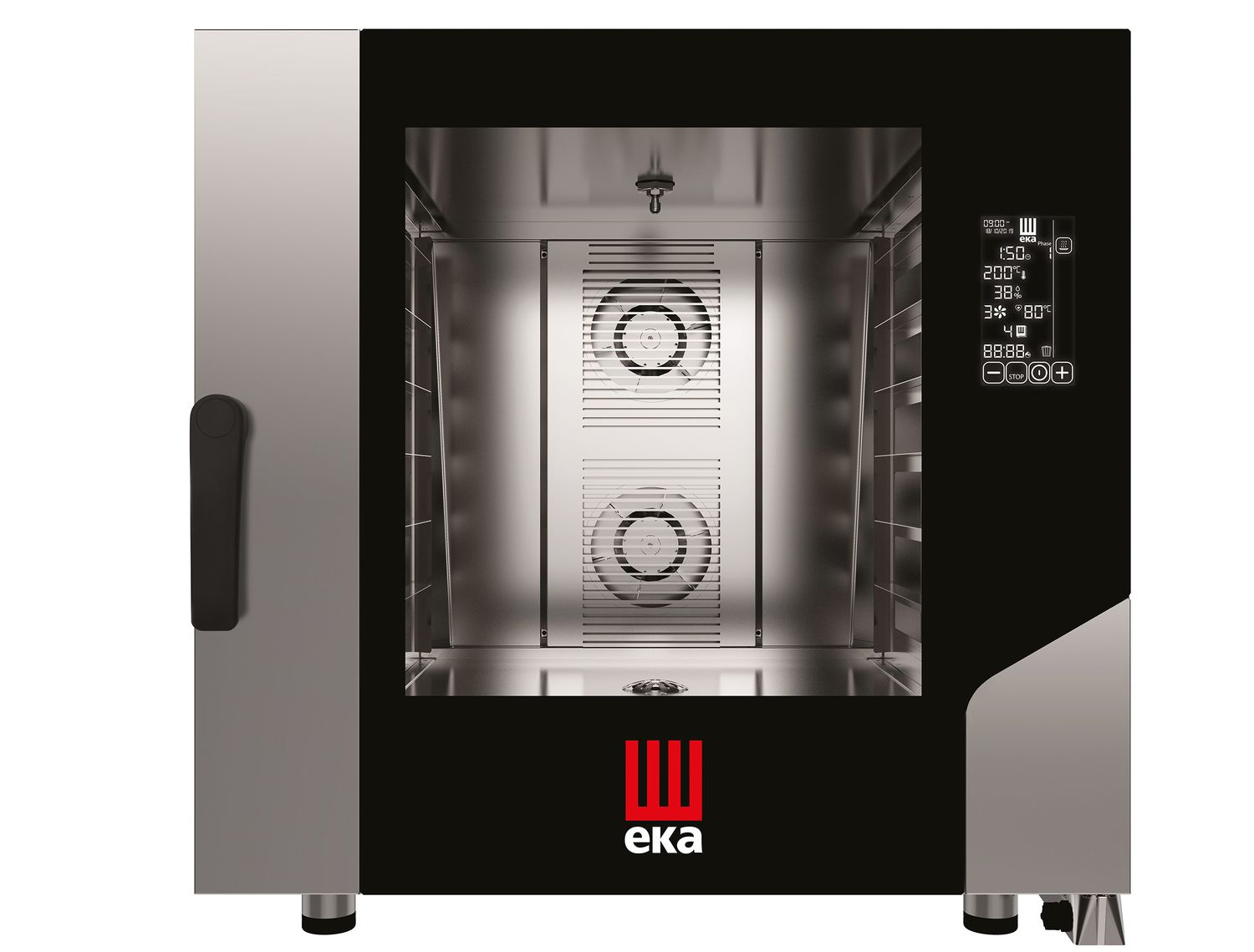 Four mixte électrique à convection vapeur Millenial Black Mask Bakery 6x600x400 | TECNOEKA MKF664BM