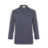 Sweat de cuisine homme style jean noir vintage | KARLOWSKY JM 24-16