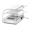 Vitrine chauffante à 2 niveaux, 45 l, 0,8 kW | FORGAST FG09624