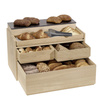 Présentoir de buffet VALO pour GN 2/4, 55,5x32x32 cm | APS 14024