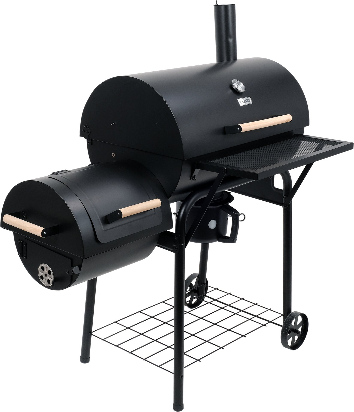 Gril à charbon avec grille réglable, grille 45x40 cm | LUND 99909