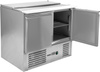Table réfrigéré 2-portes pour salades avec couvercle inox | YATO YG-05262