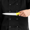 Couteau de cuisine HACCP jaune lg. 18 cm | FORGAST FG01845