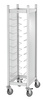 Chariot pliable en acier inoxydable pour plateaux 1/1 | BARTSCHER 300149