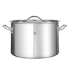 Casserole moyenne en acier inoxydable - capacité 14 L BUDGET | HENDI 832837