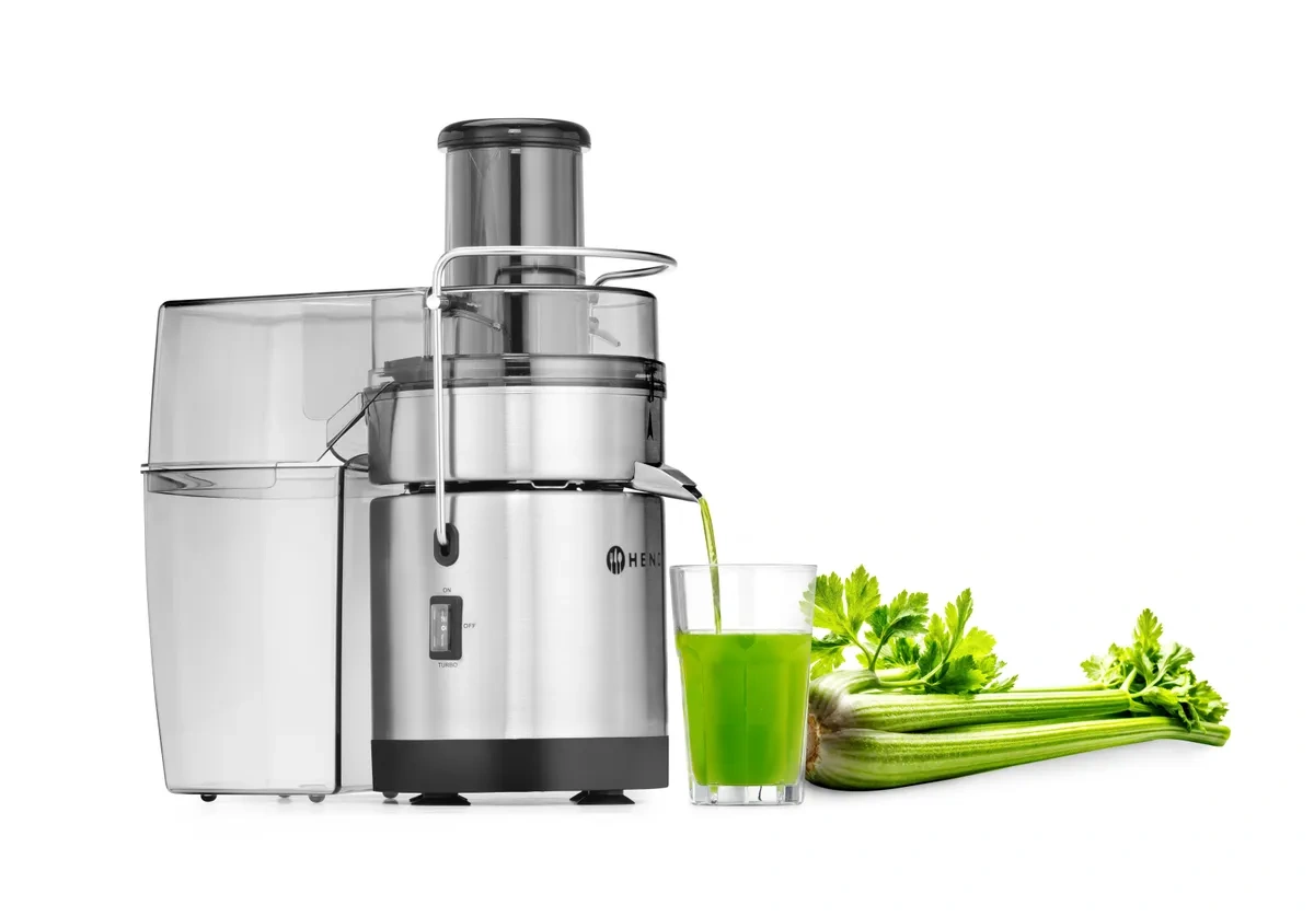 Extracteur de jus Vito, Kitchen Line, argenté, 230V/240W, 350x200x(H)400mm | HENDI 219881