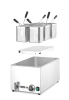 Appareil de cuisson de pâtes 25 L, 230 V/3500 W, 60,1x32,6x27,9 cm | HENDI 240496