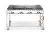 Grill à gaz Green Fire Kitchen Line à 4 brûleurs, 22 kW | HENDI 149614