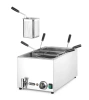 Appareil de cuisson de pâtes 25 L, 230 V/3500 W, 60,1x32,6x27,9 cm | HENDI 240496