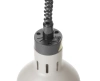 Lampe suspendue de maintien au chaud, cylindrique, blanche, 230V/250W | HENDI 273821