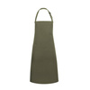 Tablier de cuisine Basic 75 x 90 cm avec poche et boucle vert mousse | KARLOWSKY BLS 5-79-Stck