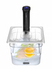 Couvercle en polycarbonate pour GN 1/2 avec découpe pour sous-vide | HENDI 864210