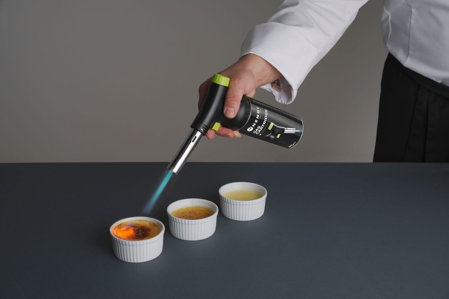 Chalumeau avec cartouche de gaz pour crème brûlée | HENDI 198254
