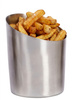 Gobelet à frites en acier satiné, 8,8 cm, 11 cm | FORGAST FG11512