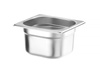 Récipient GN 1/6 prof. 10 cm en acier inoxydable BUDGET LINE | HENDI 800638