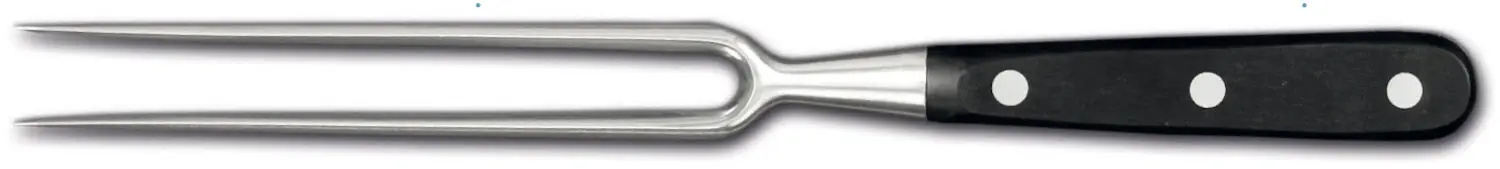 Fourchette à viande Supra, longueur 30 cm, acier inoxydable, manche en polypropylène | AMBROGIO SANELLI S375.030