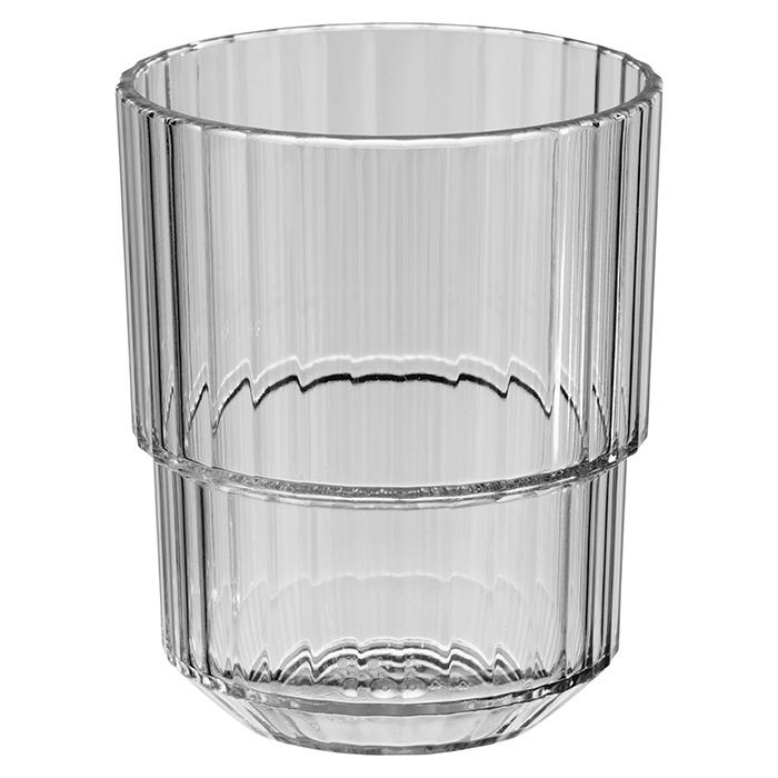 Verre en tritan LINEA, couleur grise, 150 ml, 6,5x8 cm, lot de 48 pièces | APS 10565