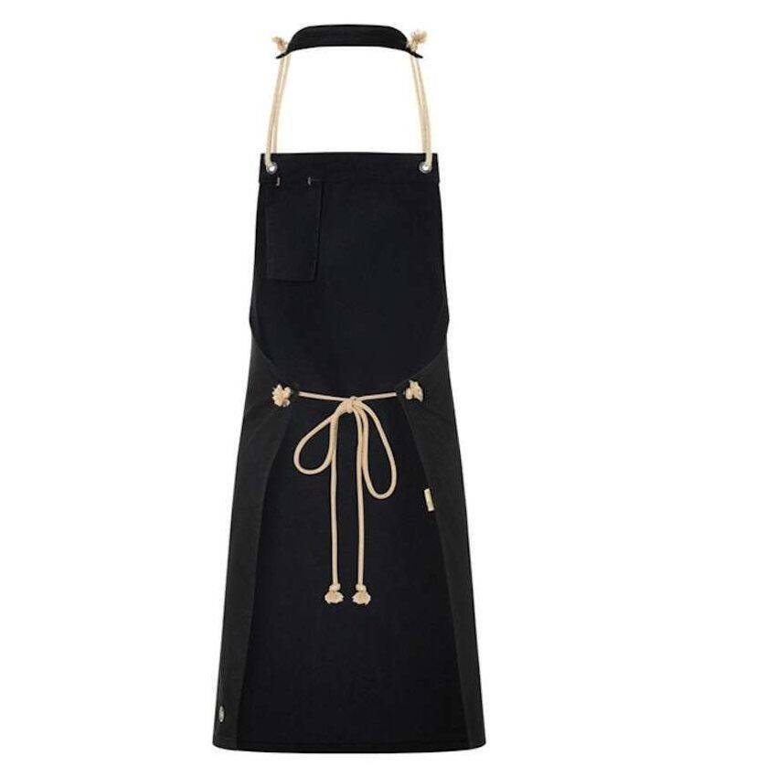 Tablier de cuisine New-Nature noir | KARLOWSKY LS 40-1-pce