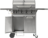 Barbecue à gaz AKKA 4+1, avec grille en fonte, 16 kW | LUND 99655