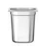 Récipient GN 1/6 prof. 20 cm en acier inoxydable BUDGET LINE | HENDI 800652