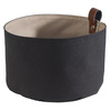 Sac à pain, gris foncé, beige, 17x11.5 cm | APS 30345