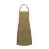 Tablier de cuisine Basic 75 x 90 cm avec poche et boucle camel | KARLOWSKY BLS 5-88-Stck