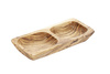 Bol OLIVE en bois d’olivier, double, 17,5x8,5x2,5 cm, 150 ml | APS 1014