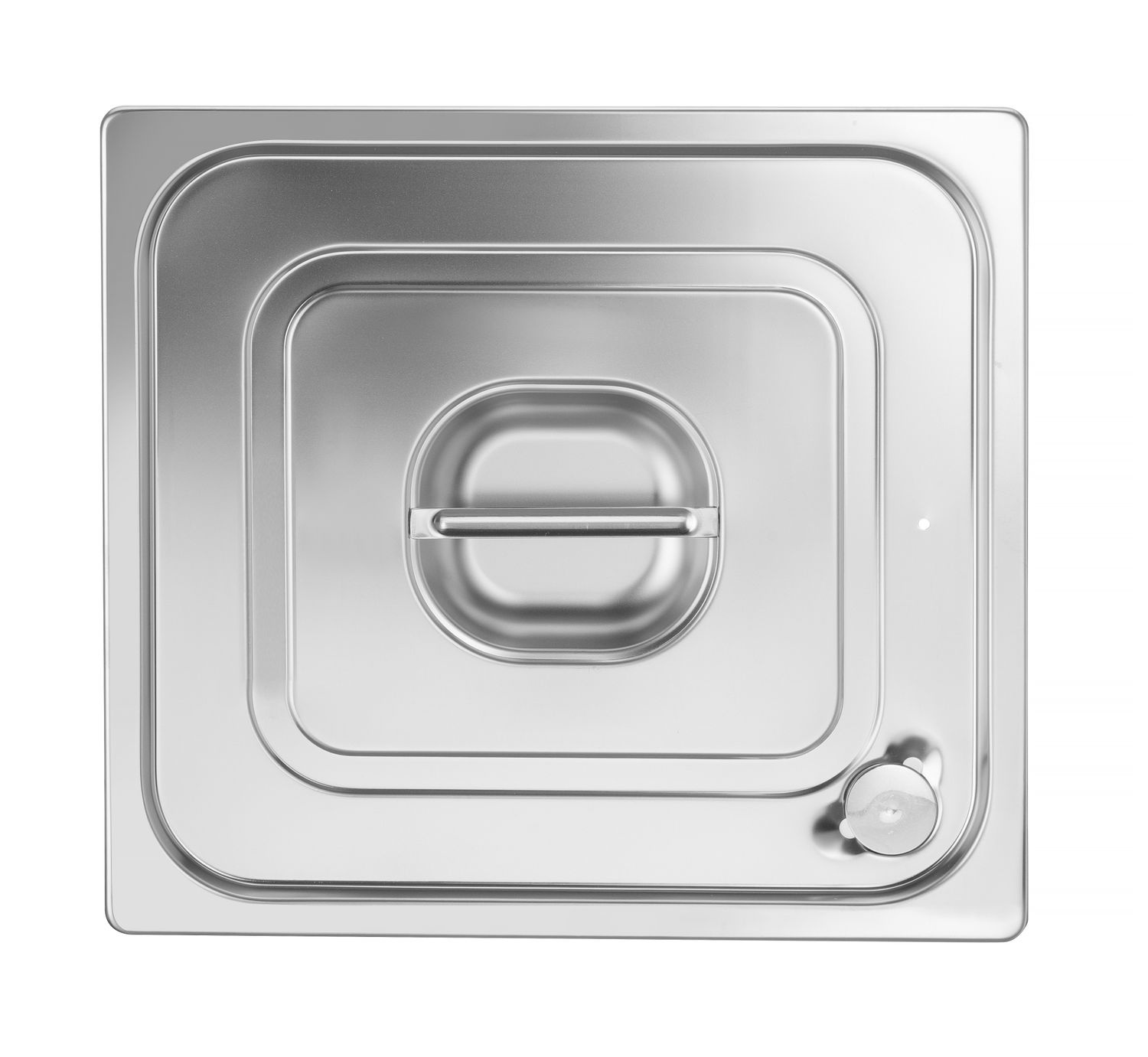 Couvercle GN 2/3 avec joint en silicone | HENDI 802618