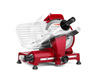 Trancheuse à charcuterie Profi Line RED EDITION, max. 15 cm, épaisseur de coupe 0-12 mm, lame 22 cm | HENDI 970294