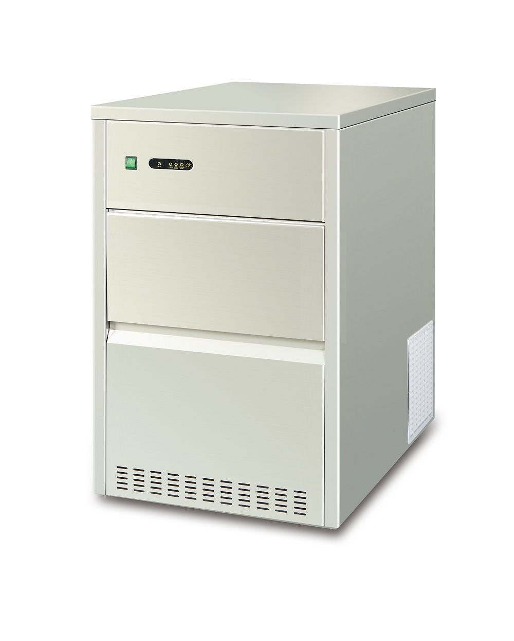 Machine à glaçons 50 kg/24h, glaçons 11x40x26 mm, capacité du réservoir 7 kg | HENDI 271780