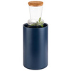 Refroidisseur pour bouteilles, cooler, acier inoxydable, bleu, 12x20 cm, 1,6 l | APS 36074