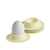 Assiette à œuf EGGY, en mélamine, lot de 4 pièces | APS 85297