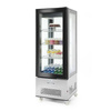 Vitrine réfrigérée 550 l, LED, refroidissement dynamique, 2-6°C | HENDI 233283