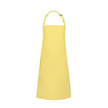 Tablier de cuisine Basic 75 x 90 cm avec boucle jaune ensoleillé | KARLOWSKY BLS 4-86-Stck