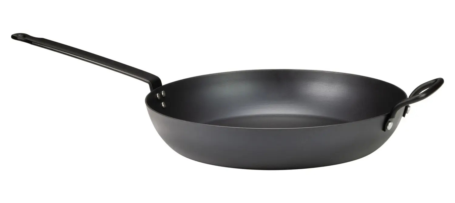 Poêle en acier au carbone, Ø 32 cm | HENDI 628058