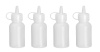 Distributeur de sauces mini, capacité 30 ml - lot de 4 pcs | HENDI 557891